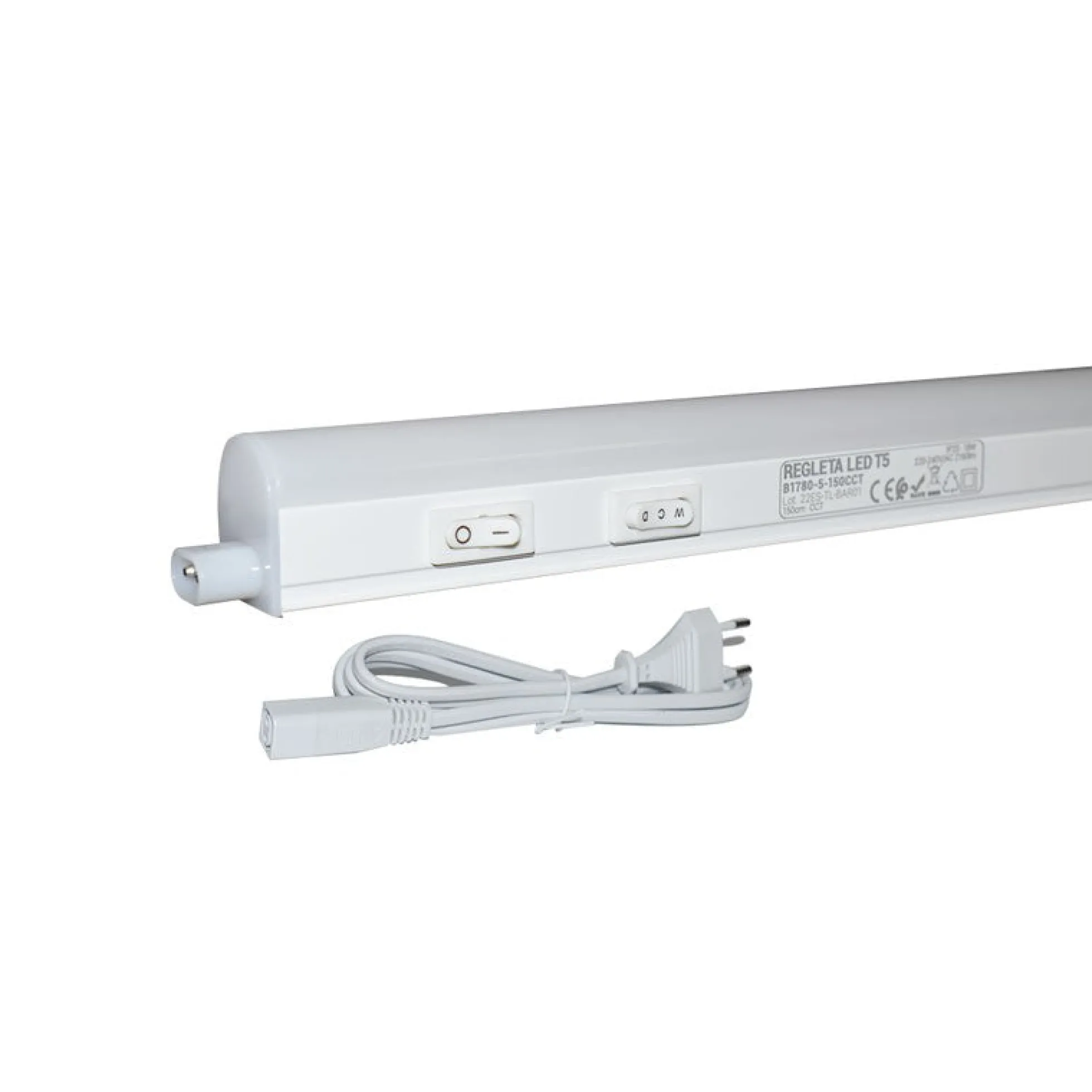 Regleta LED bajo mueble T5 - 150 cm - 18W opal - CCT