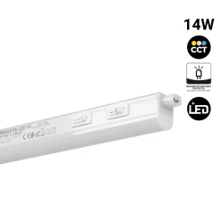 Regleta LED bajo mueble T5 - 14W - CCT - 120 cm - Opal