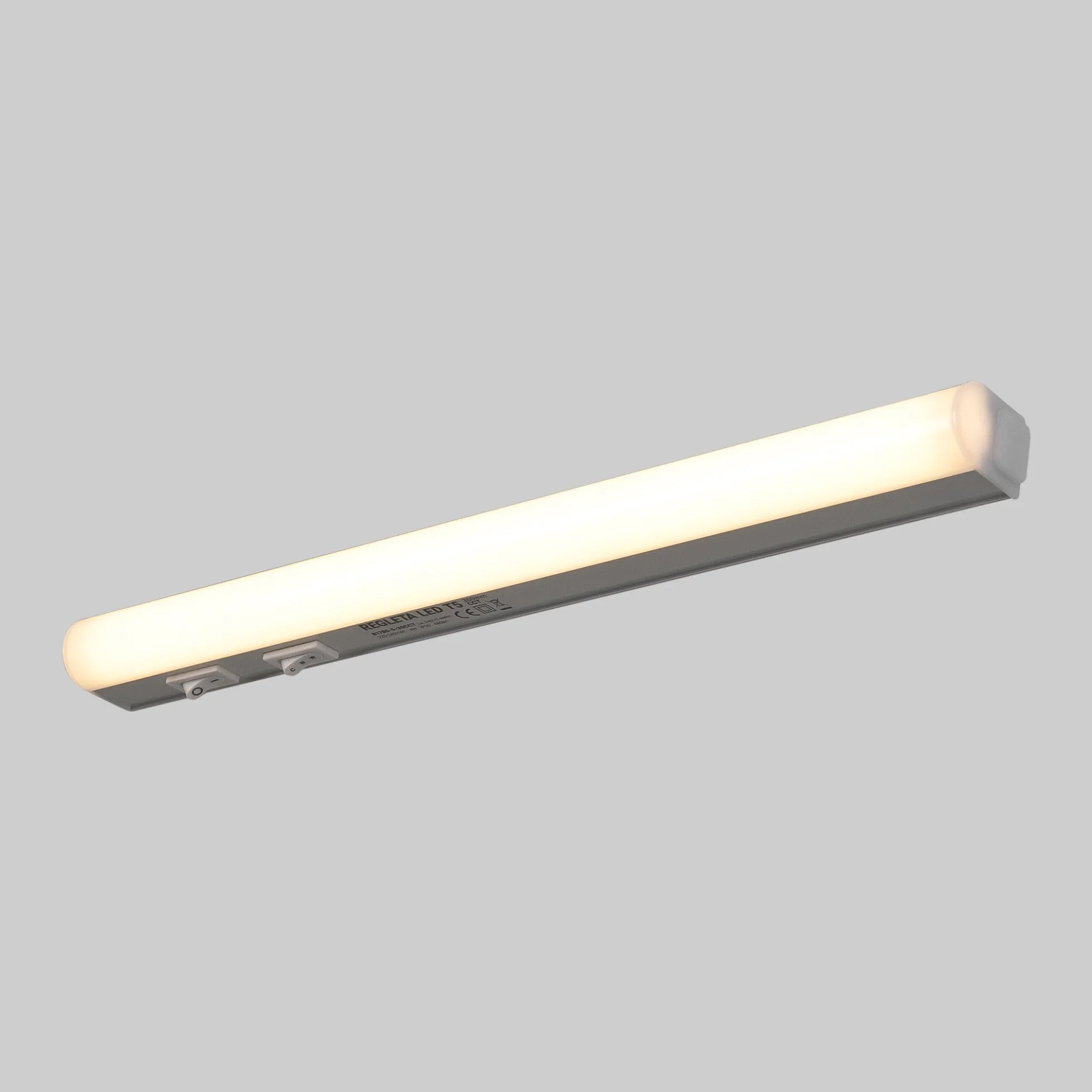 Regleta LED bajo mueble T5 - 4W - CCT - 30 cm - Opal