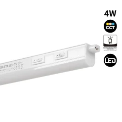 Regleta LED bajo mueble T5 - 4W - CCT - 30 cm - Opal