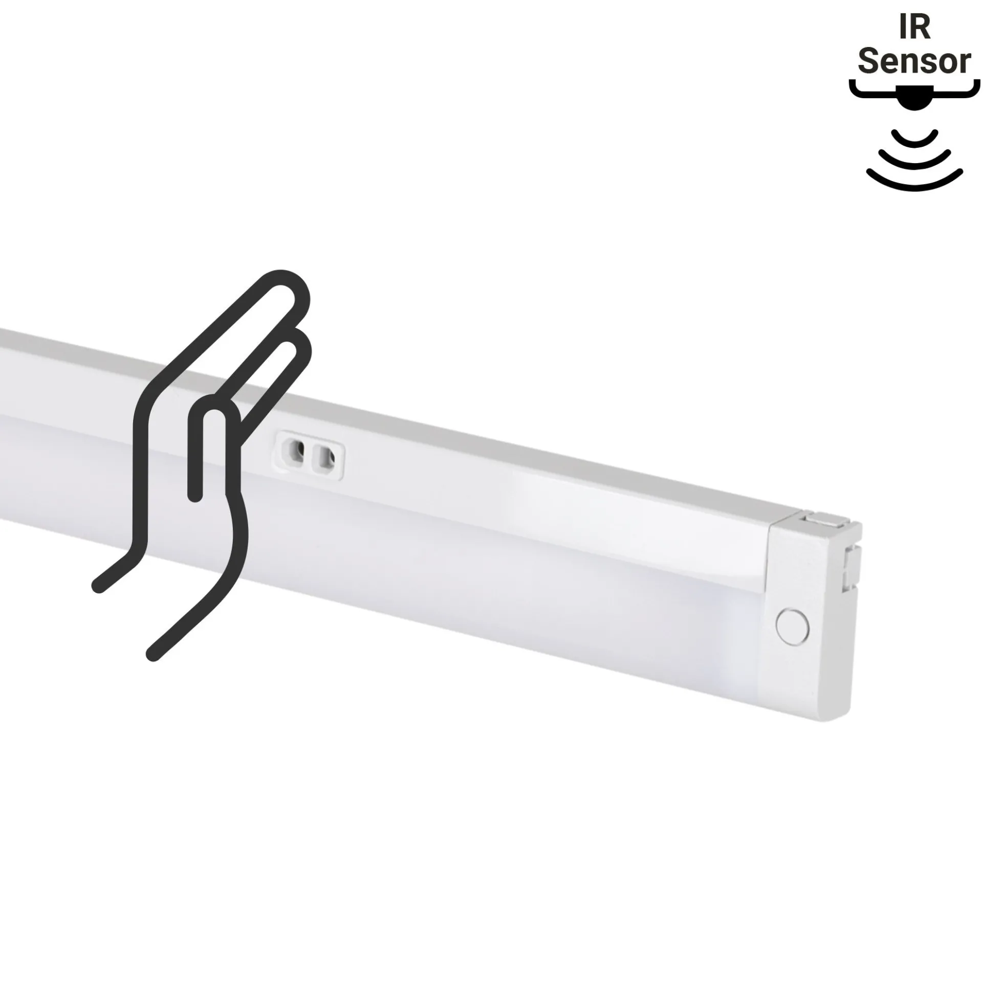 Regleta LED bajo mueble 4W - CCT - Con sensor IR - 30cm