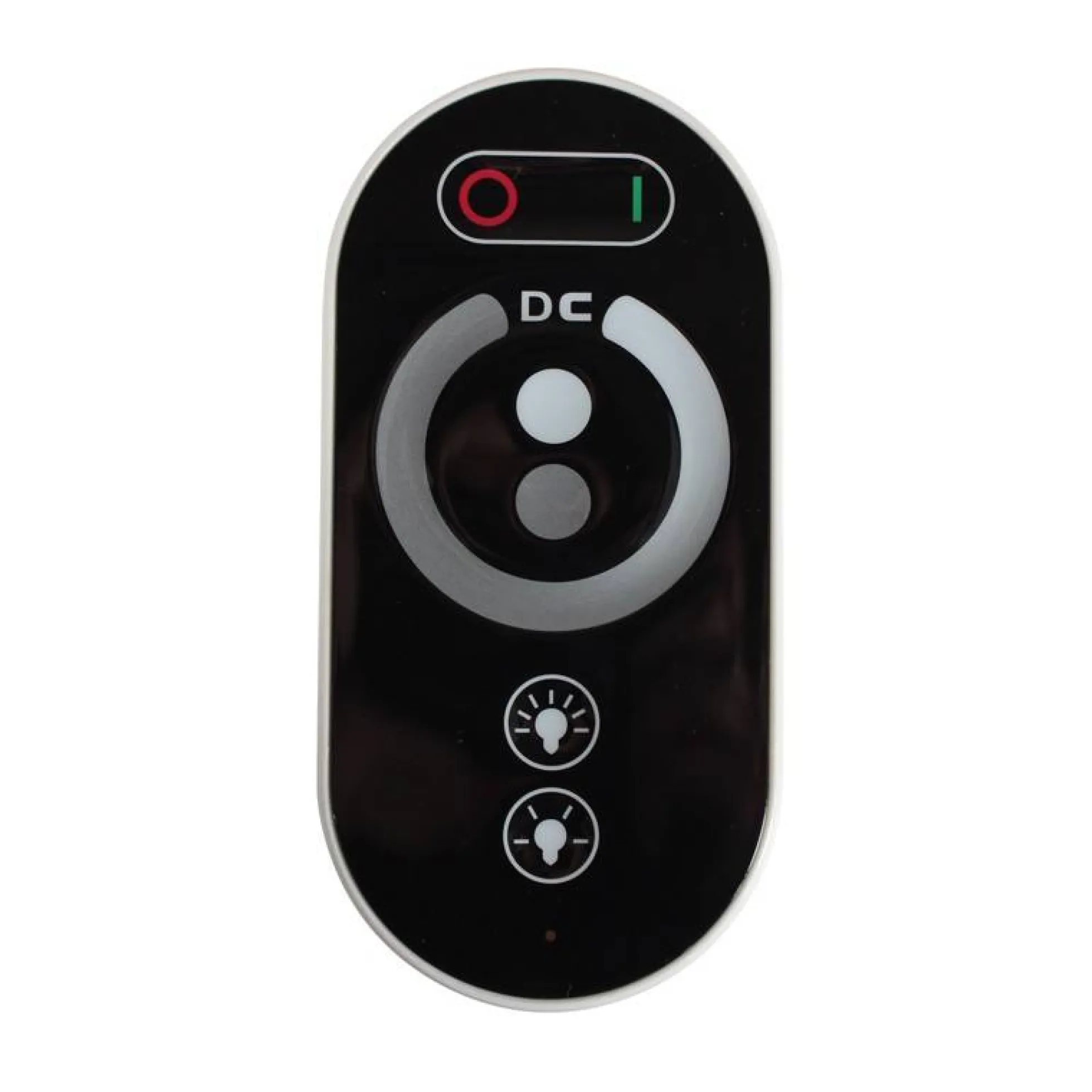 Regulador / dimmer con mando táctil RF para tira monocolor 12/24V 18A