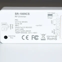 Regulador Monocolor 12-36V 1 canal 8A SUNRICHER - Perfect RF