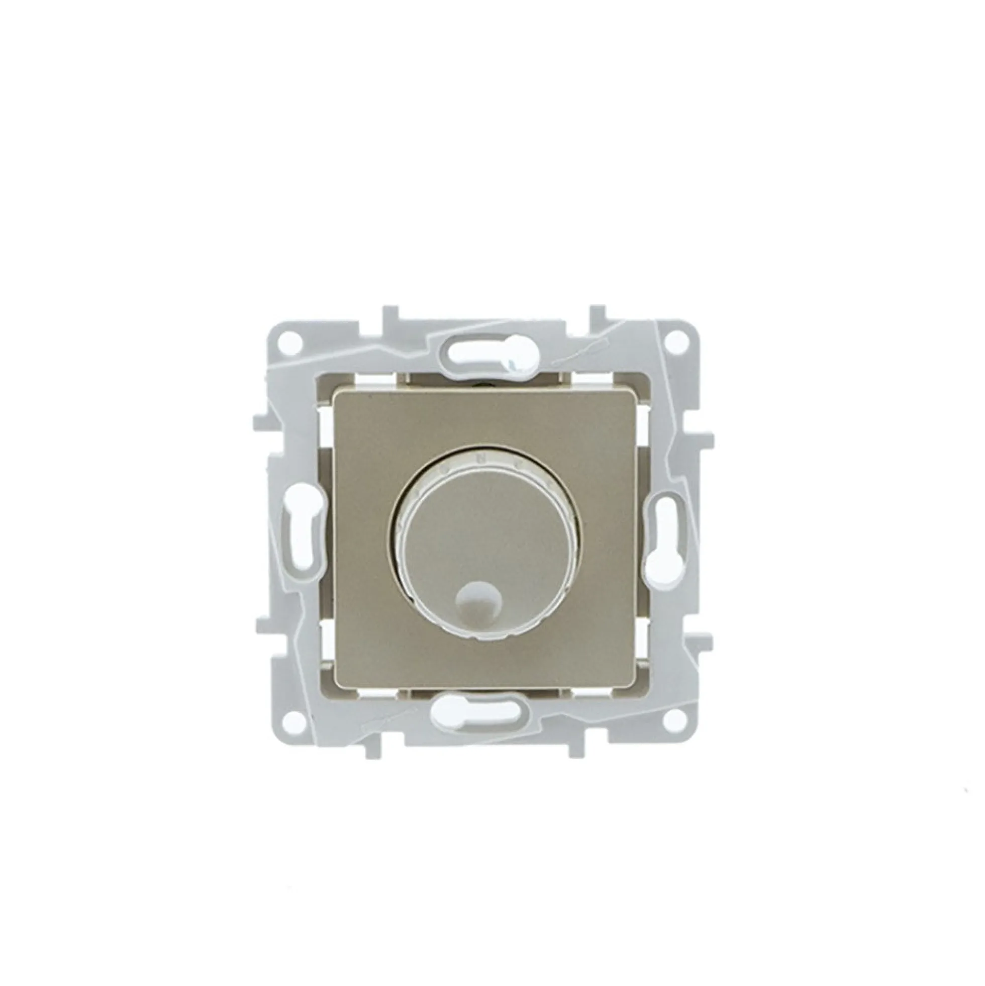 Regulador rotativo 200W 230V empotrable y marco embellecedor