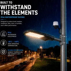 Sensor crepuscular de pared - 360º - 10A - IP66
