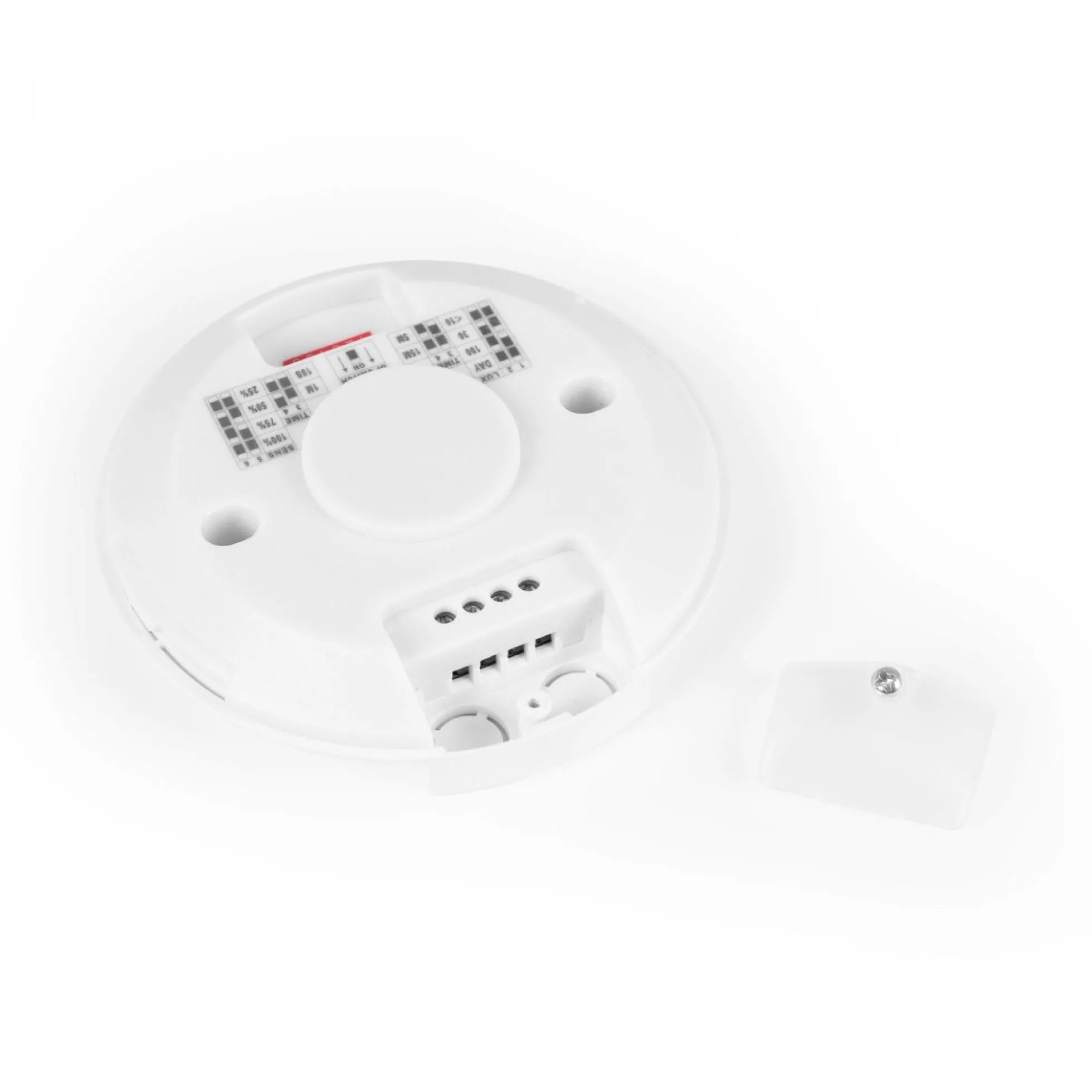 Sensor de movimiento por microondas - Superficie - DIP Switch - Techo/pared