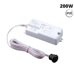 Sensor IR de corta distancia - Superficie - 200W - IP20