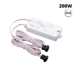 Sensor IR doble de corta distancia - Superficie - 1000W - IP20