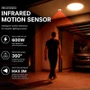 Sensor PIR de movimiento - Empotrable - 600W - 360° - IP65