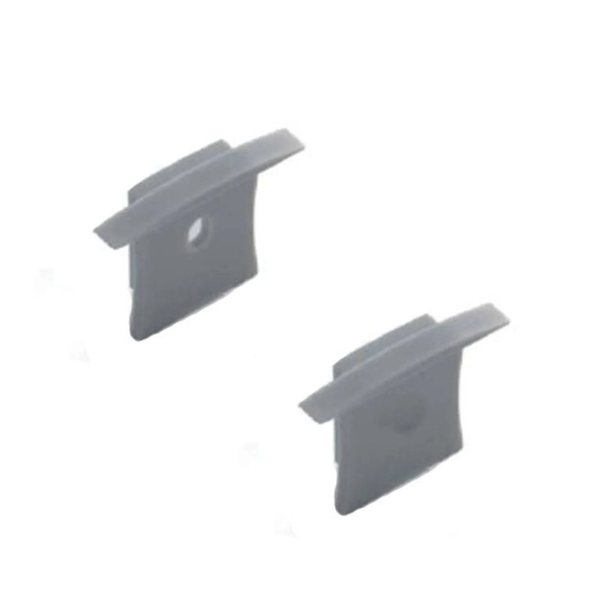 Tapa lateral para perfil de aluminio empotrable en suelo 36x28mm (1ud)