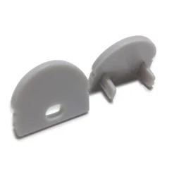 Tapa para perfil de superficie 17x8mm con difusor óptico 60º (1ud)