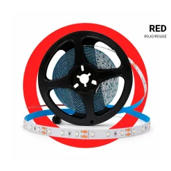 Tira de LED 12V-DC 50W 10mm monocolor IP20 (SMD2835 60ch/m) Rollo 5 metros