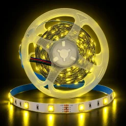 Tira de LED 12V-DC 36W 10mm multicolor RGB IP20 (SMD5050 30ch/m) Rollo 5 metros