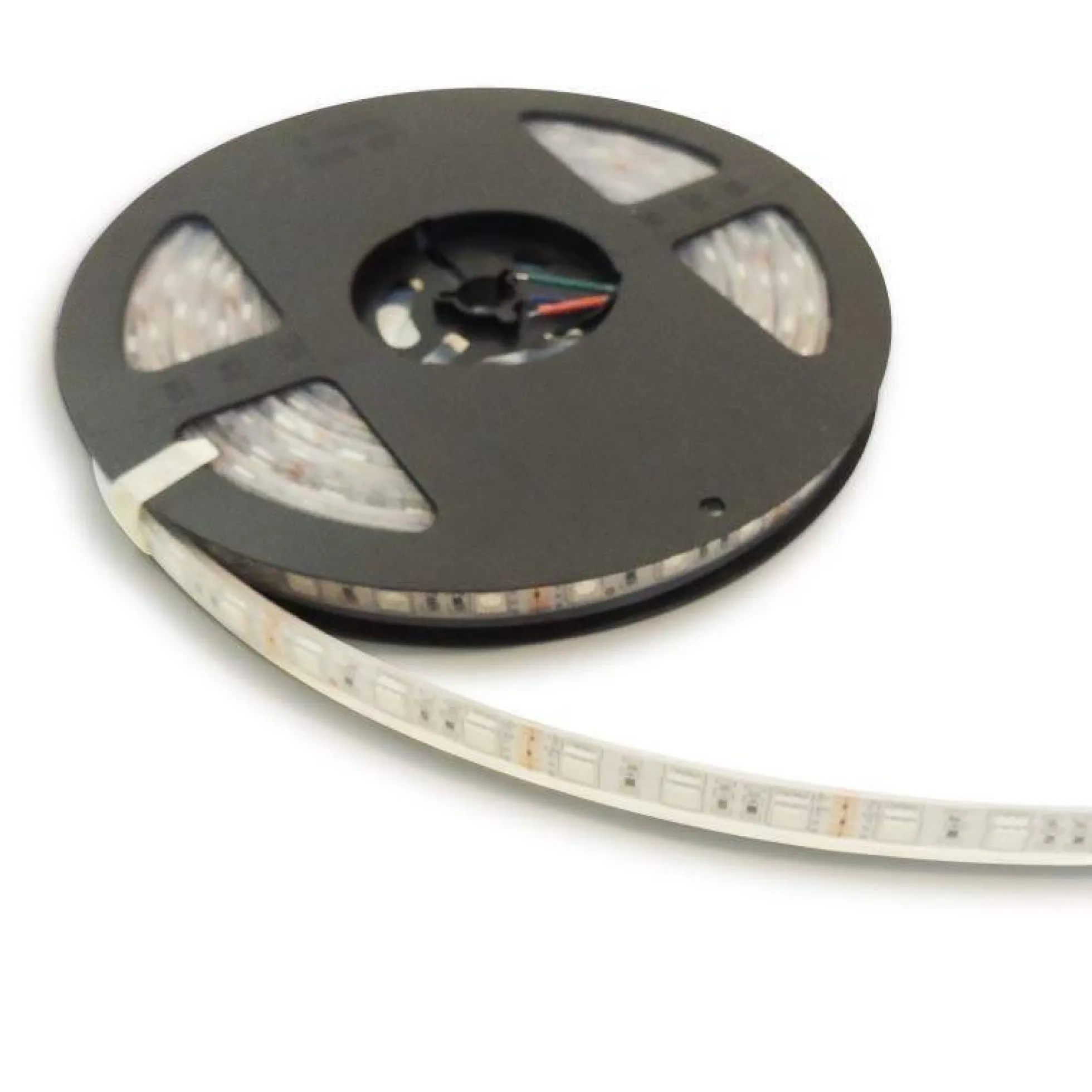 Tira de LED 12V-DC 72W 10mm multicolor RGB IP67 (SMD5050 60ch/m) Rollo 5 metros