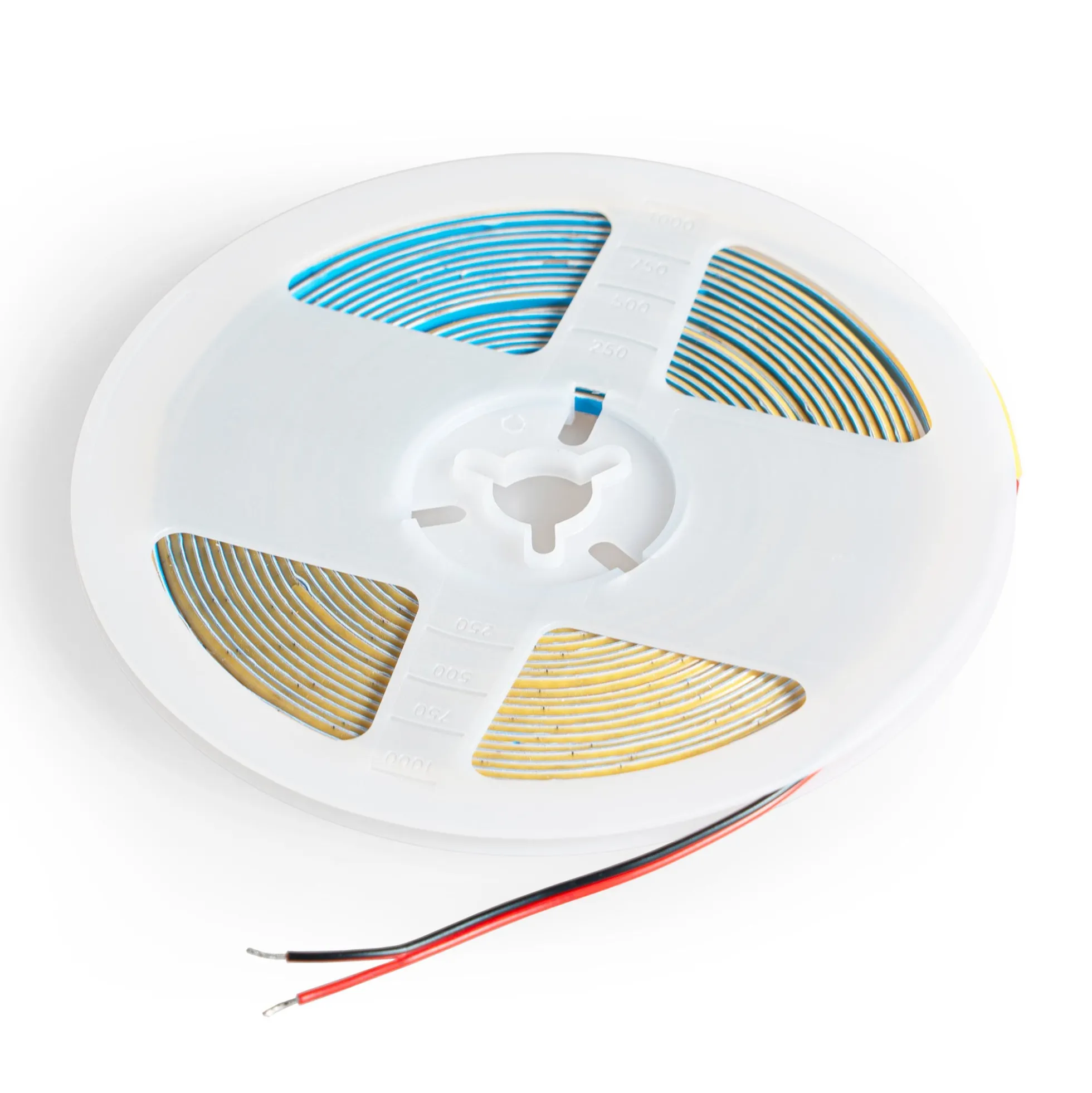 Tira LED COB monocolor - 24V DC - 8W/m - 3mm - 400 LED/m - IP20 - 5 metros