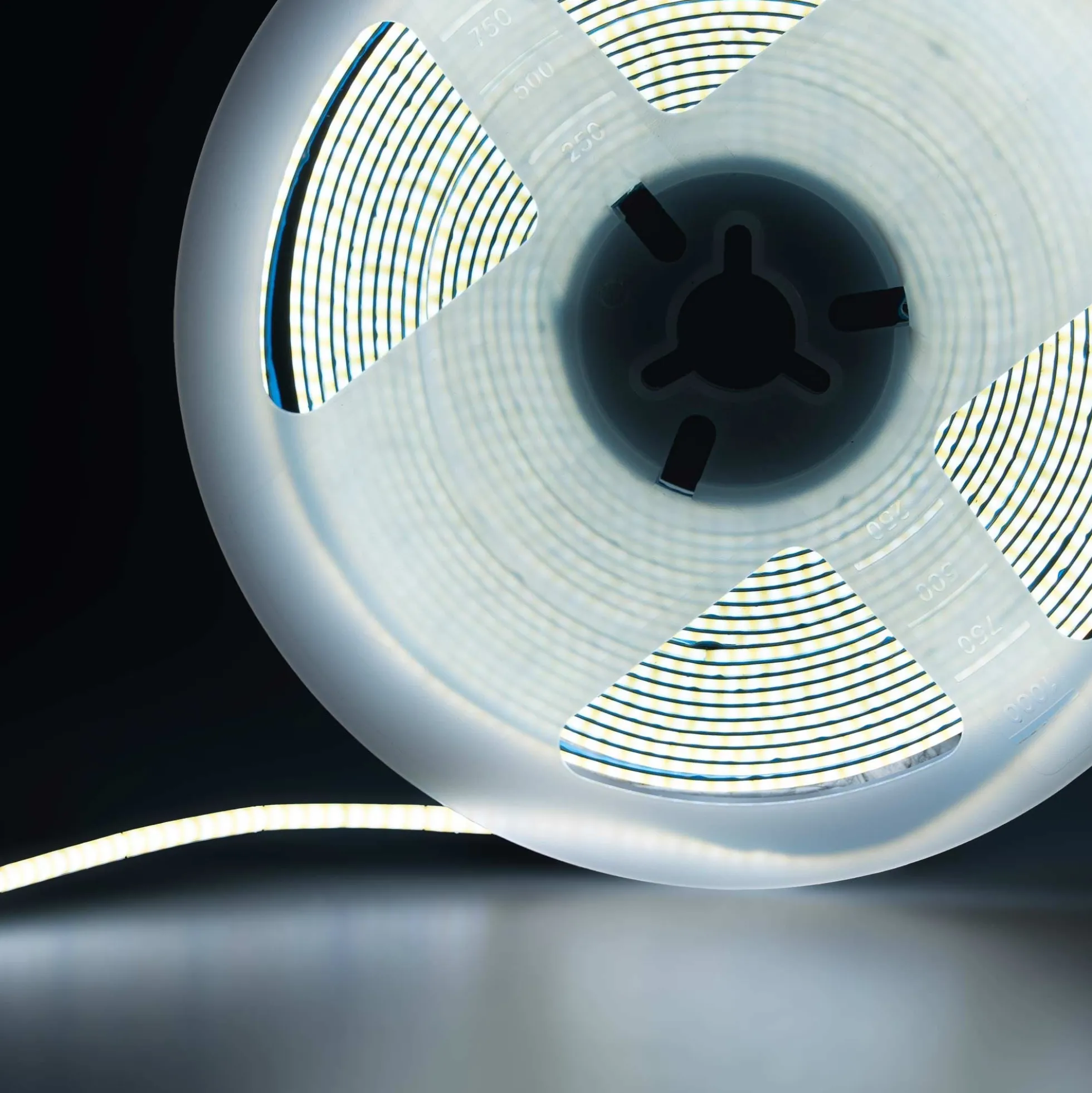 Tira LED COB monocolor - 24V DC - 8W/m - 3mm - 400 LED/m - IP20 - 5 metros