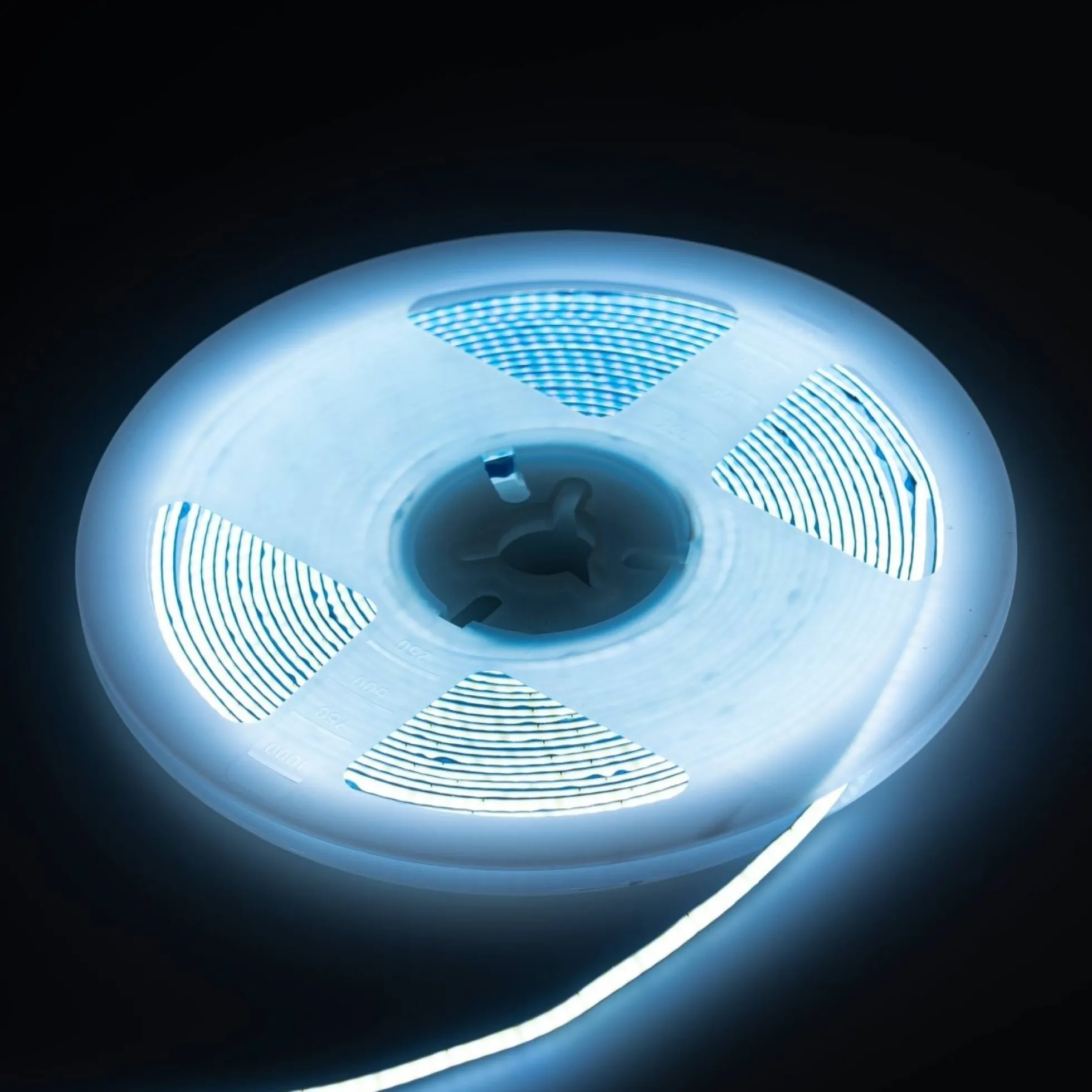 Tira LED COB monocolor - 24V DC - 8W/m - 3mm - 400 LED/m - IP20 - 5 metros