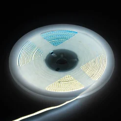 Tira LED COB monocolor - 24V DC - 8W/m - 3mm - 400 LED/m - IP20 - 5 metros