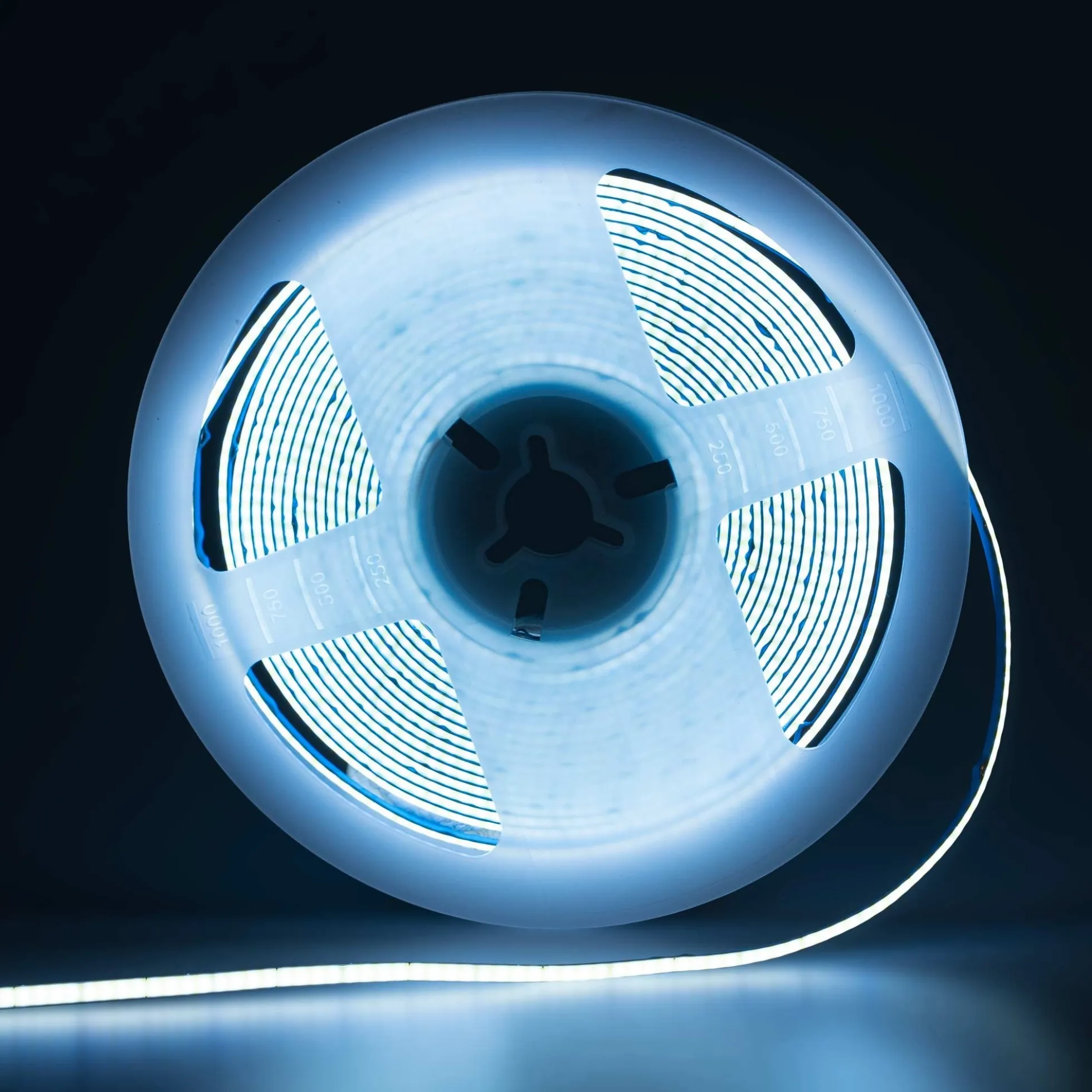 Tira LED COB monocolor - 24V DC - 8W/m - 3mm - 400 LED/m - IP20 - 5 metros