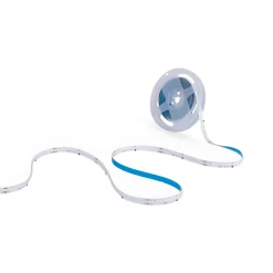 Tira LED COB RGB inteligente IC 24V DC - 12W/m - IP20 - 630ch/m - Ancho 10mm - 5 metros