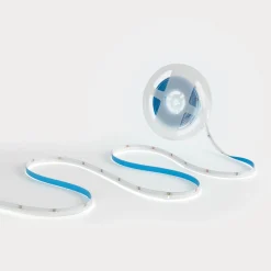 Tira LED COB 24V DC CCT - Emisión lateral - 12W/m - 10mm - IP20 - Corte c/ 5cm - Rollo de 5 metros