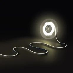 Tira LED COB 24V DC CCT - Emisión lateral - 12W/m - 10mm - IP20 - Corte c/ 5cm - Rollo de 5 metros