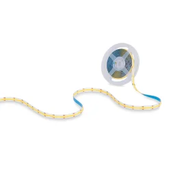 Tira LED COB 24V DC - CCT - 14W/m - 10mm - IP20 - Rollo de 5 metros - Corte cada 26mm