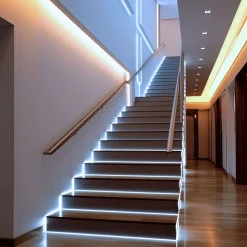 Tira LED COB 24V DC monocolor - Emisión lateral - 9W/m - 8mm - IP20 - Corte c/ 3cm - Rollo de 5 metros