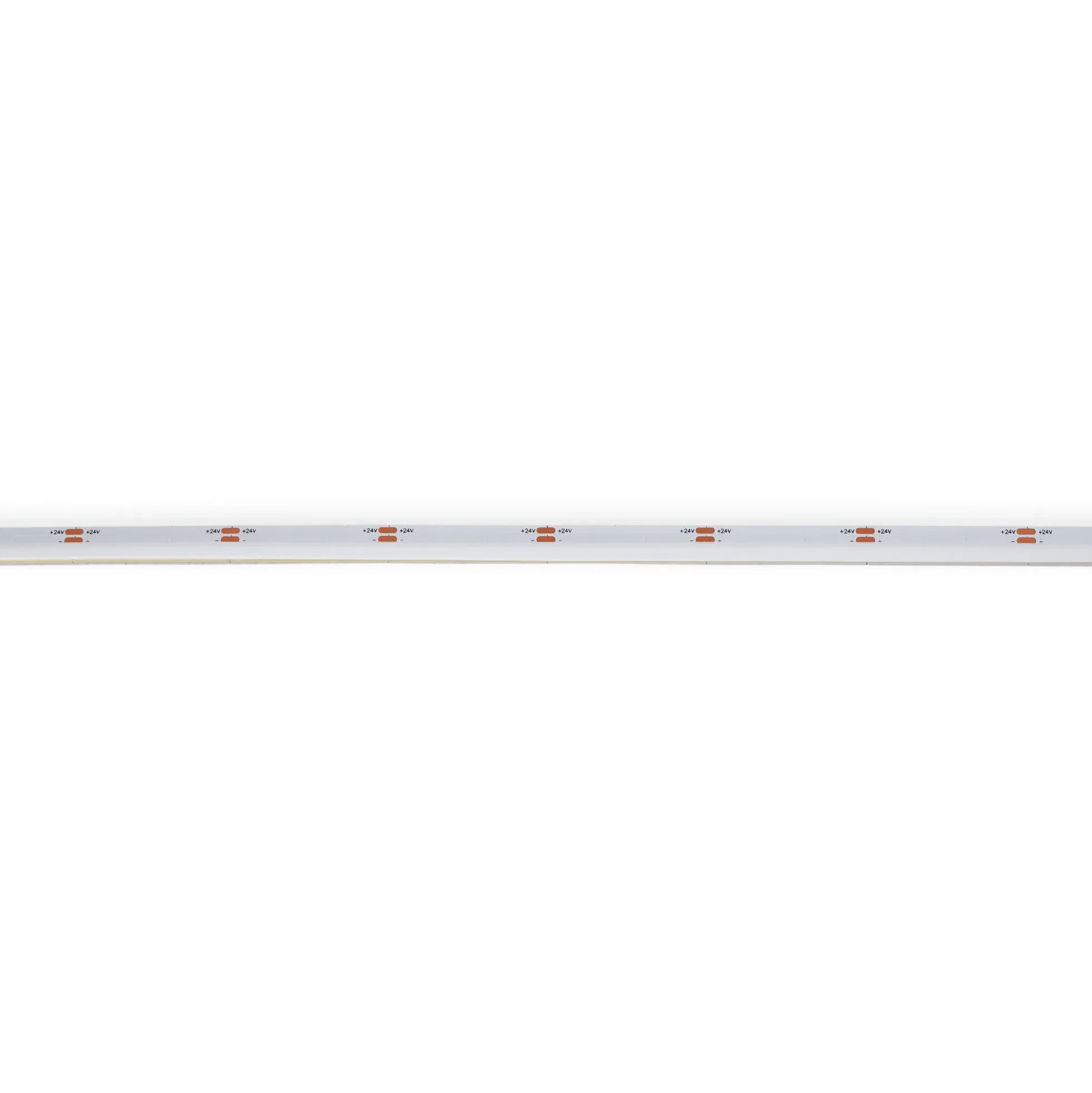 Tira LED COB 24V DC monocolor - Emisión lateral - 9W/m - 8mm - IP20 - Corte c/ 3cm - Rollo de 5 metros