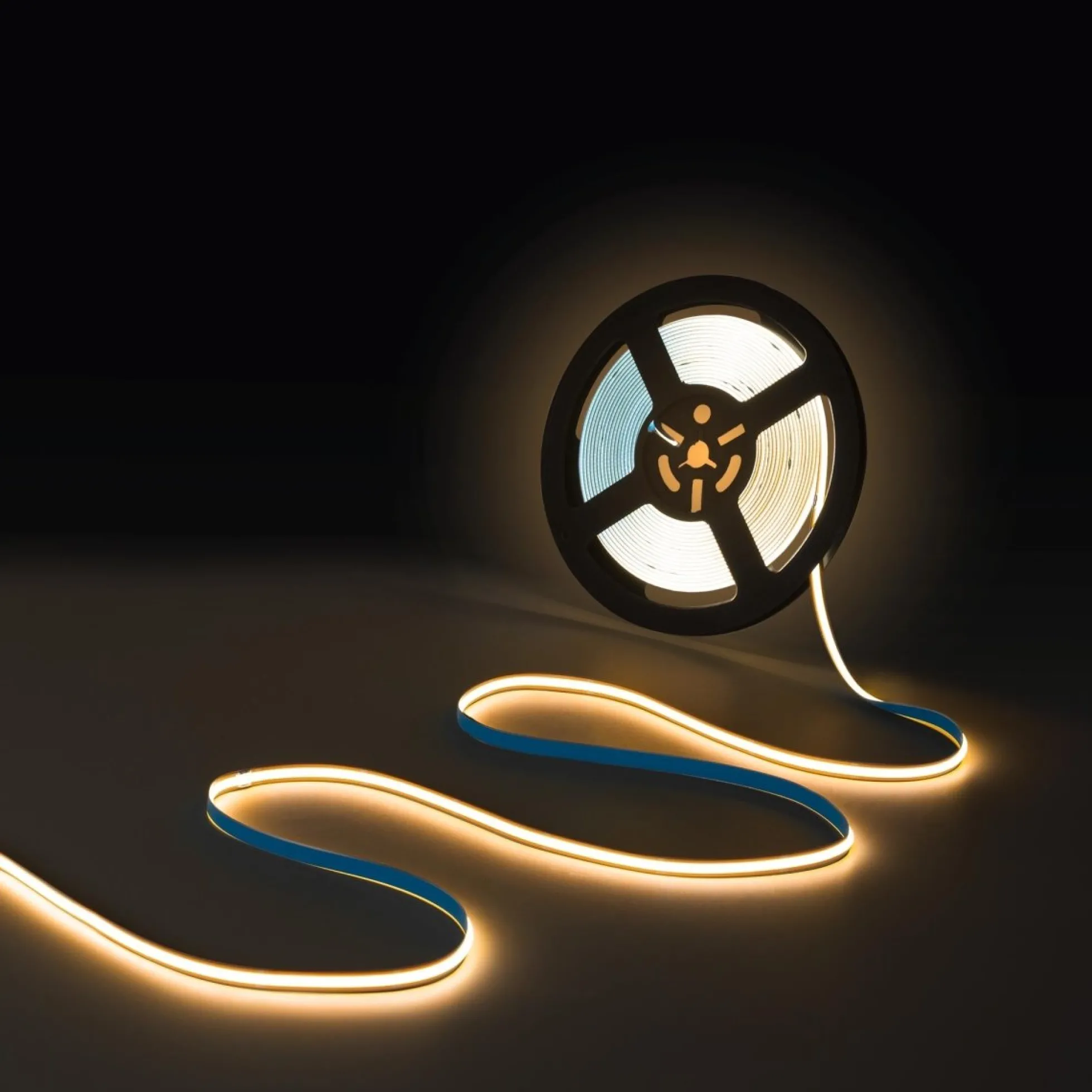 Tira LED COB 24V DC -Monocolor - FREE CUT - 11W/m - 8mm - IP20 - Rollo de 10 metros