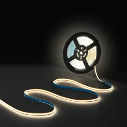 Tira LED COB 24V DC -Monocolor - FREE CUT - 11W/m - 8mm - IP20 - Rollo de 10 metros