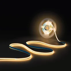 Tira LED COB 24V DC -Monocolor - FREE CUT - 11W/m - 8mm - IP20 - Rollo de 5 metros