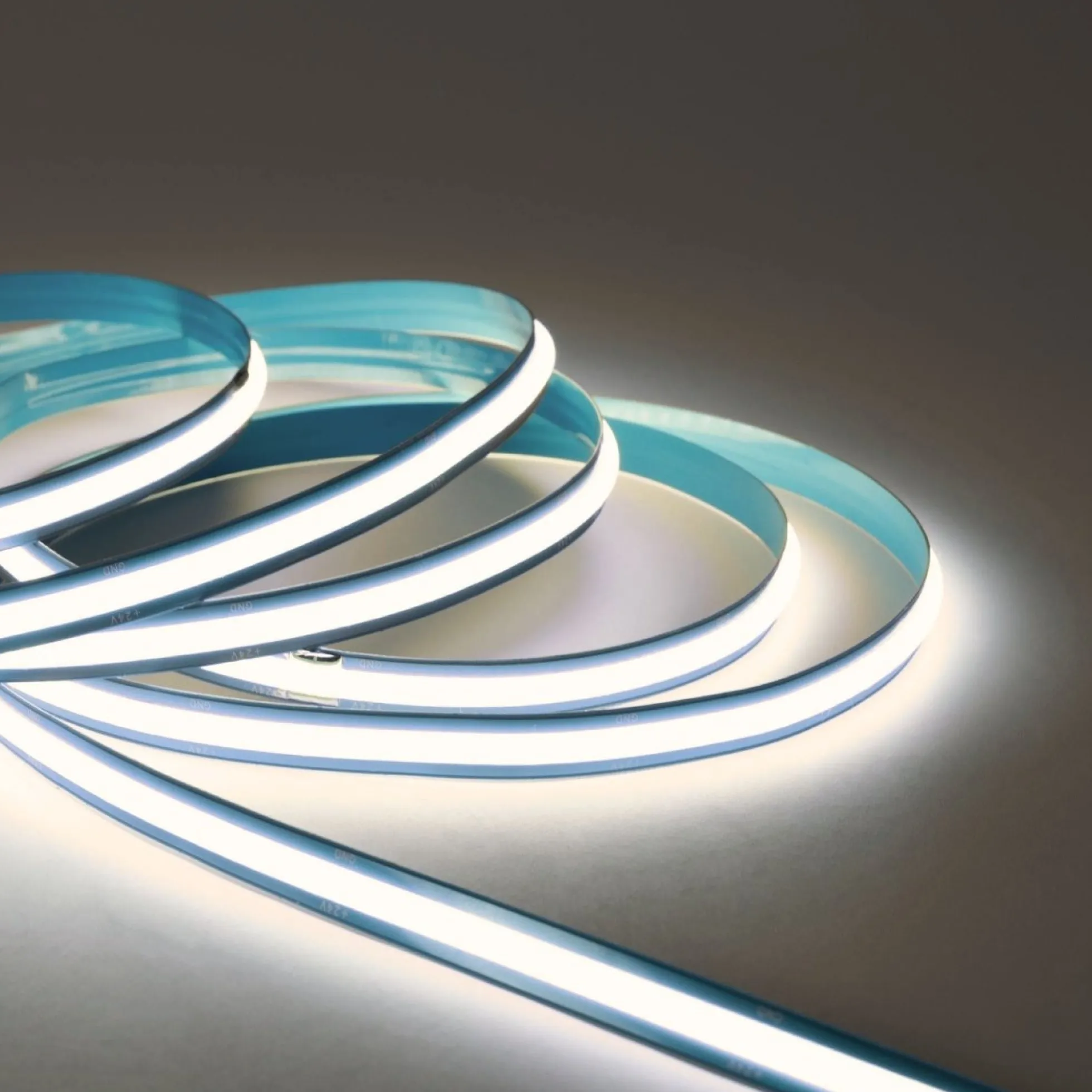Tira LED COB 24V DC -Monocolor - FREE CUT - 11W/m - 8mm - IP20 - Rollo de 5 metros