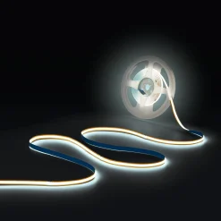 Tira LED COB 24V DC -Monocolor - FREE CUT - 11W/m - 8mm - IP20 - Rollo de 5 metros