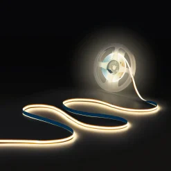 Tira LED COB 24V DC -Monocolor - FREE CUT - 11W/m - 8mm - IP20 - Rollo de 5 metros