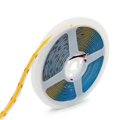 Tira LED COB 12V DC monocolor - 10W/m - 8mm - CRI90 - IP20 - 5 metros
