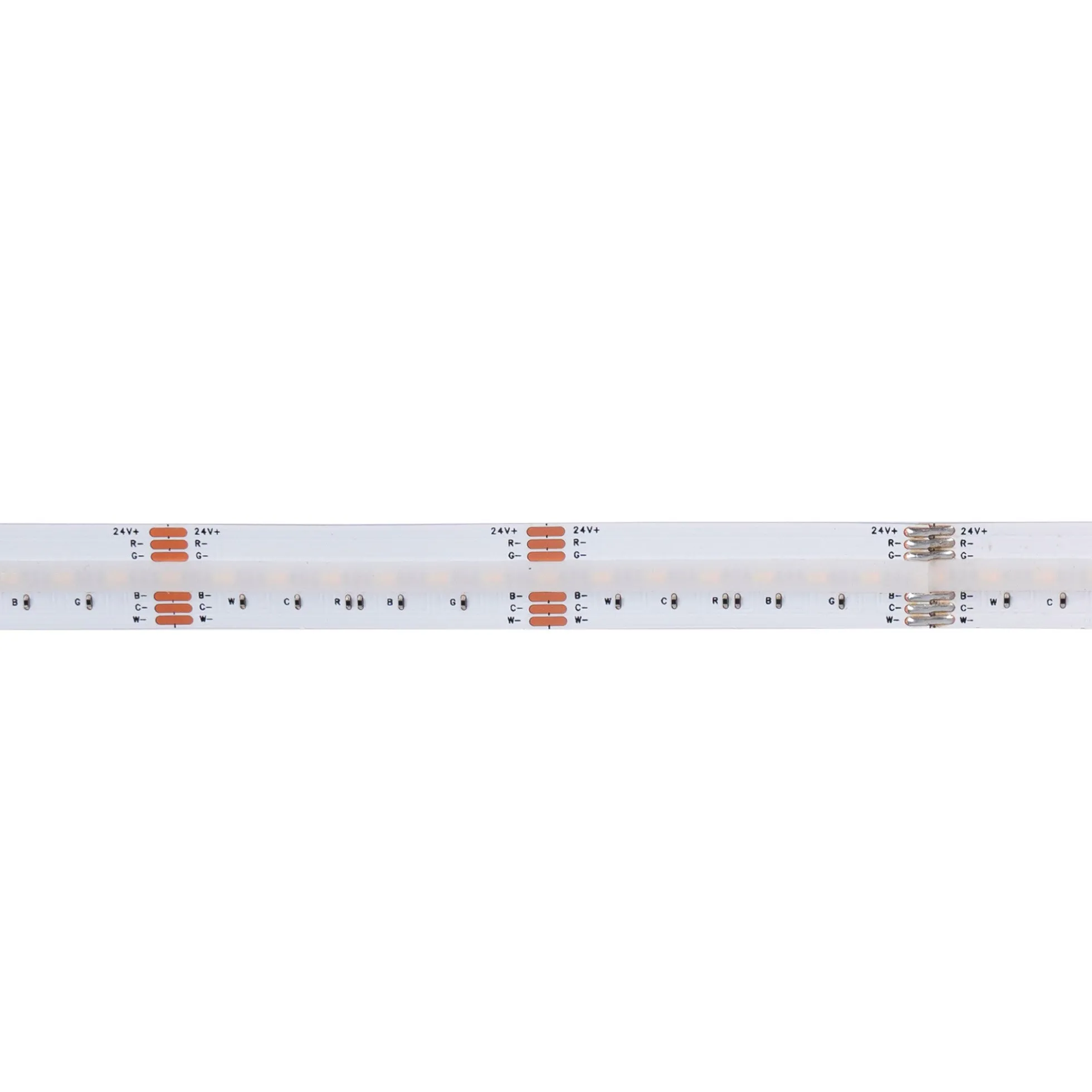 Tira LED COB 24V DC - RGB + CCT - 19W/m - 12mm - IP20 - Rollo de 5 metros