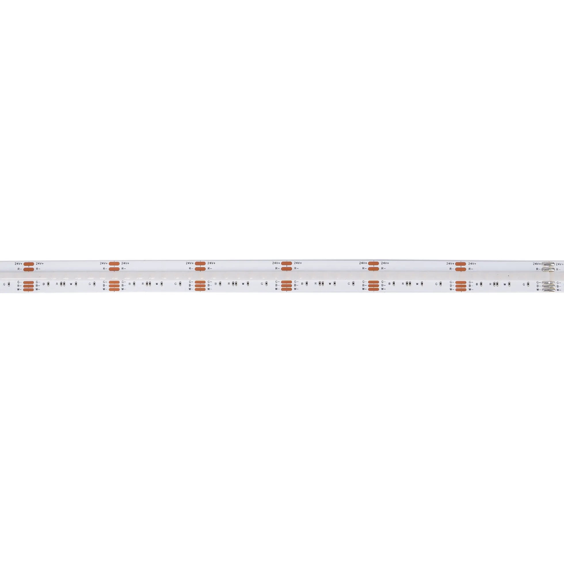 Tira LED COB 24V DC - RGBCW - 19W/m - 12mm - IP20 - Rollo de 5 metros - Corte 33mm