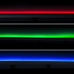 Tira LED COB 24V DC RGB - Emisión lateral - 12W/m - 10mm - IP20 - Corte c/ 5cm - Rollo de 5 metros