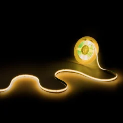 Tira LED COB 24V DC - RGB - 12W/m - 10mm - IP20 - Rollo de 5 metros - Corte c/33mm