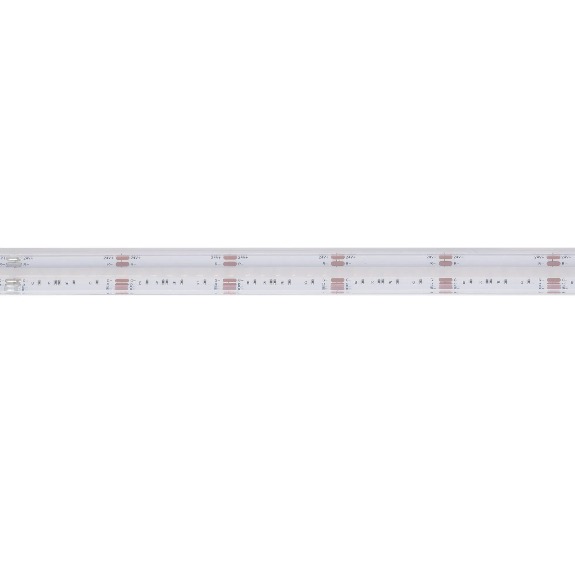 Tira LED COB 24V DC - RGBWW - 19W/m - 14mm - IP67 - Rollo de 5 metros - Corte c/33mm