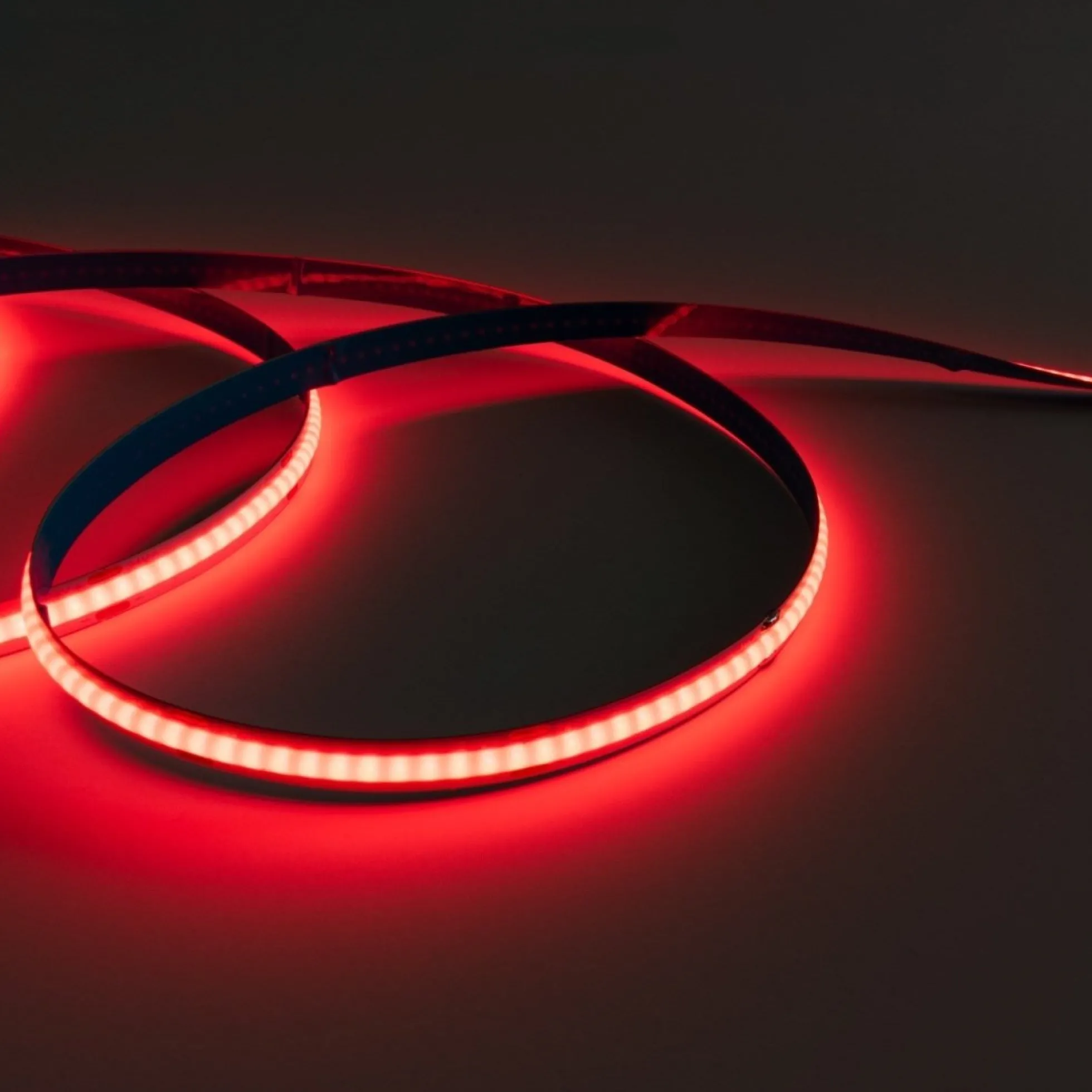 Tira LED COB 24V DC - 12W/m - Colores - 8mm - IP20 - Rollo de 5 metros - Corte cada 4cm