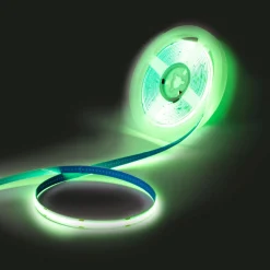 Tira LED COB 24V DC - 12W/m - Colores - 8mm - IP20 - Rollo de 5 metros - Corte cada 4cm