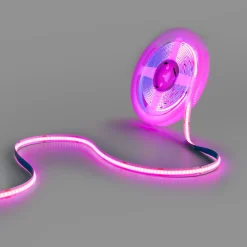 Tira LED COB 24V DC - 12W/m - Colores - 8mm - IP20 - Rollo de 5 metros - Corte cada 4cm