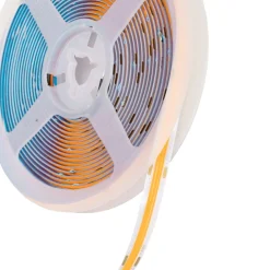 Tira LED COB 24V DC - 12W/m - Colores - 8mm - IP20 - Rollo de 5 metros - Corte cada 4cm