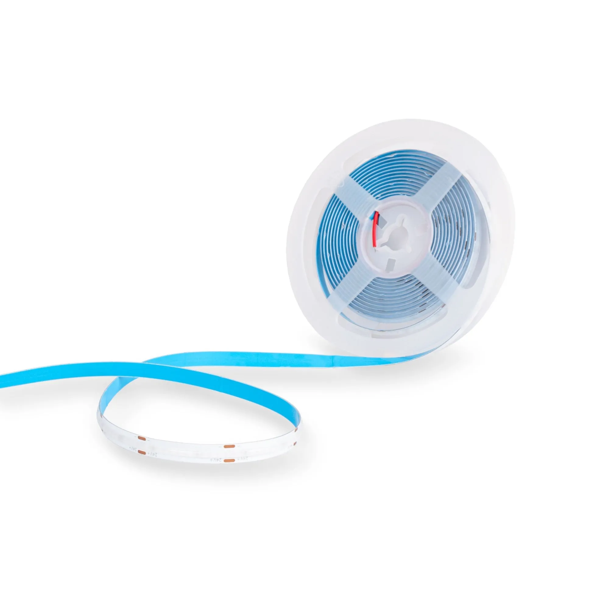 Tira LED COB 24V DC - 12W/m - Colores - 8mm - IP20 - Rollo de 5 metros - Corte cada 4cm