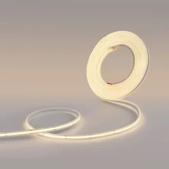 Tira LED COB 24V DC - 12W/m - 10mm - IP67 - Rollo de 5 metros - Corte cada 4cm