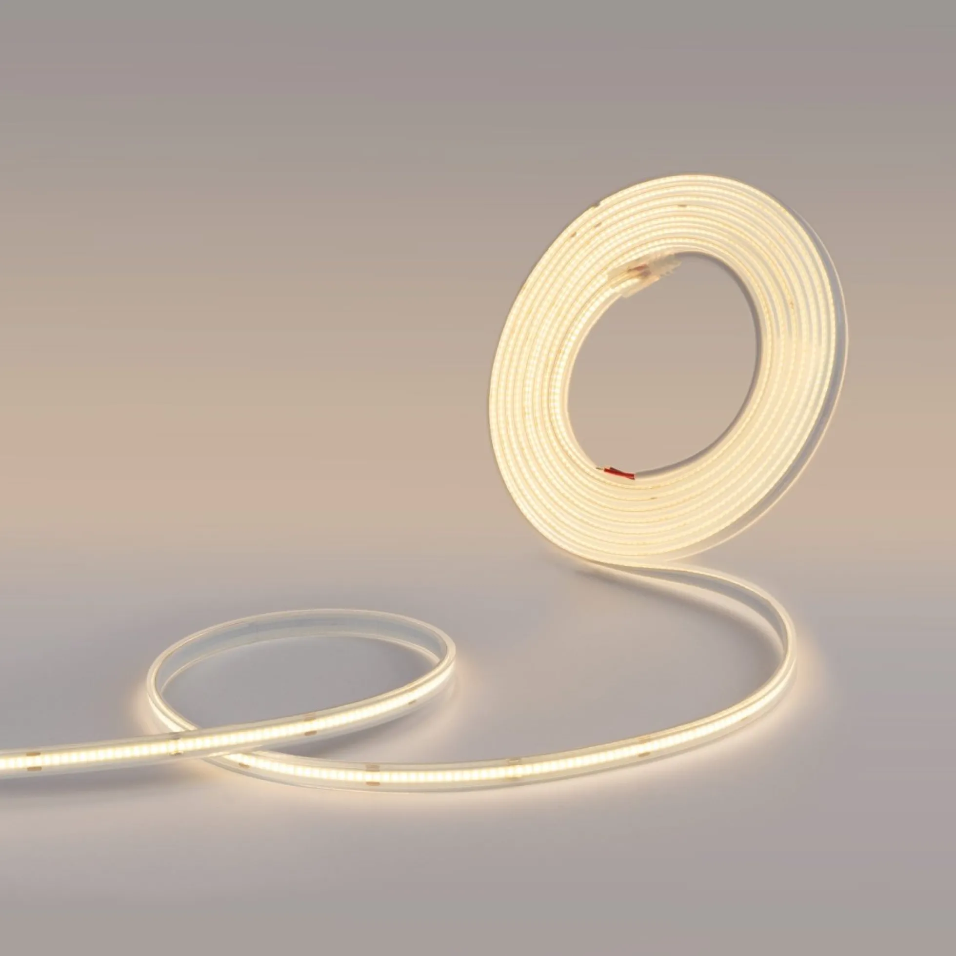 Tira LED COB 24V DC - 12W/m - 10mm - IP67 - Rollo de 5 metros - Corte cada 4cm