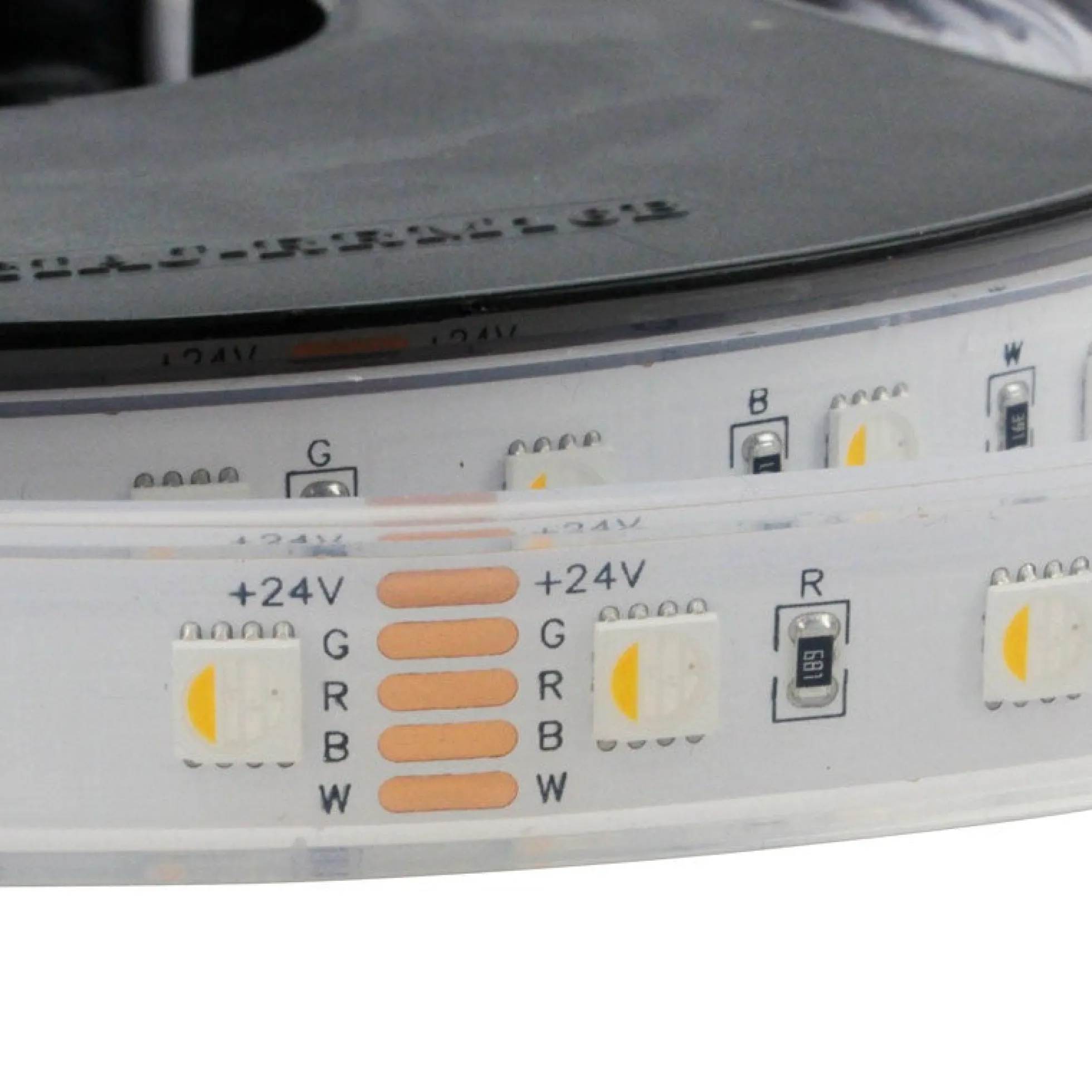 Tira LED estanca RGBWW - 19W/m - 24V - 60 LED/M - IP67 - 5m