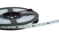Tira LED inteligente IC RGB 12V DC - 14,4 W/m - IP65 - 60 LED/m - Ancho 10mm - 5 metros